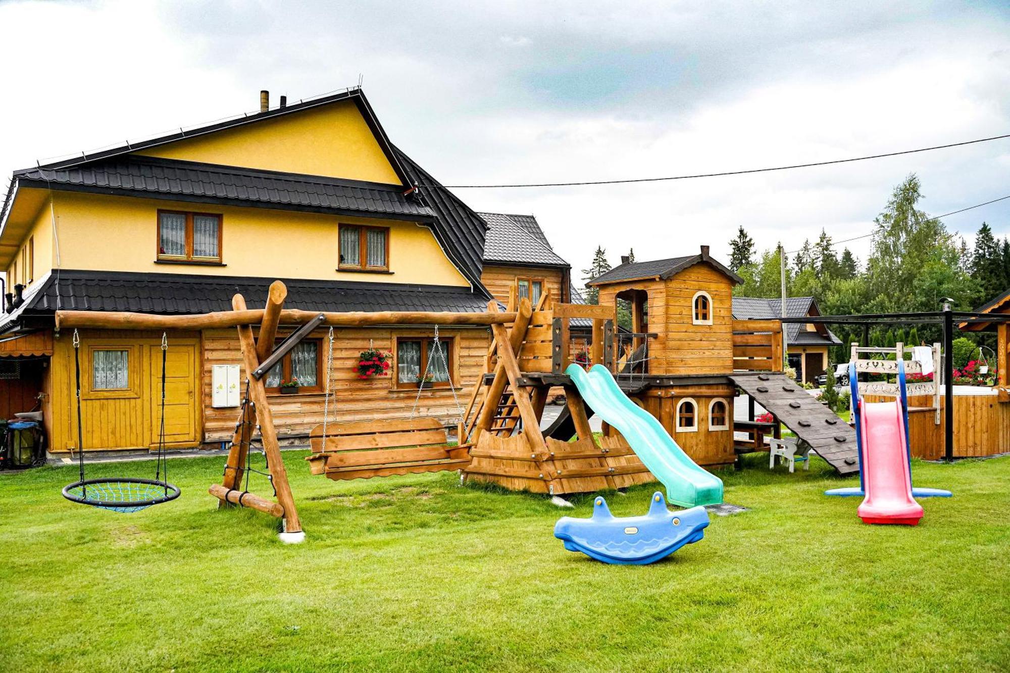 Gosciniec Kukulka Z Jacuzzi Panzió Zakopane Kültér fotó