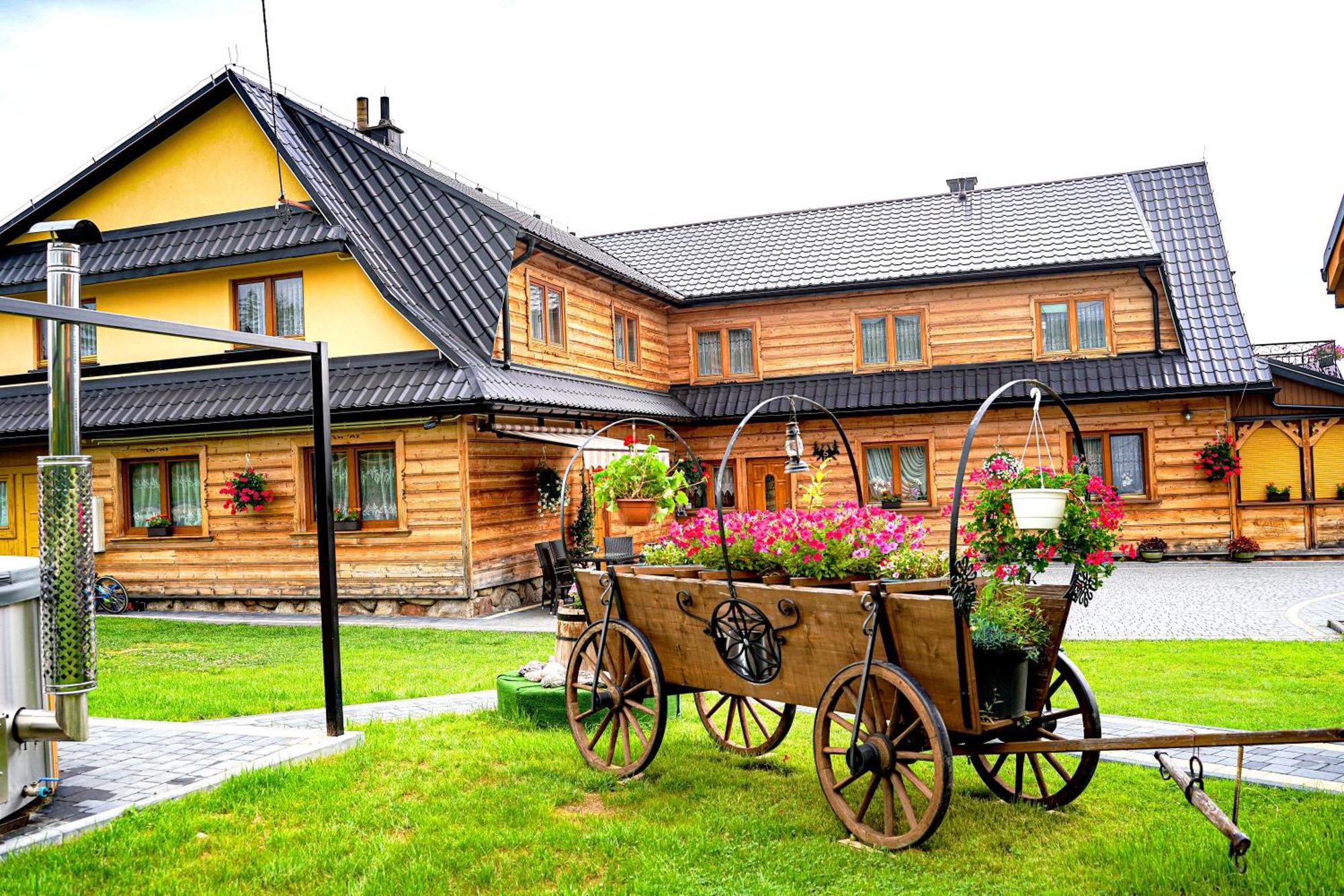 Gosciniec Kukulka Z Jacuzzi Panzió Zakopane Kültér fotó