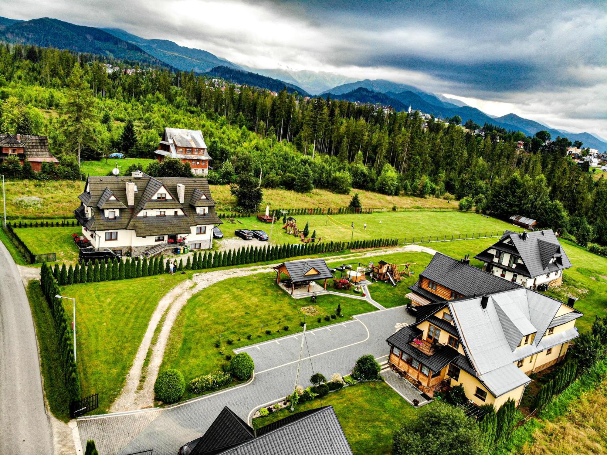 Gosciniec Kukulka Z Jacuzzi Panzió Zakopane Kültér fotó