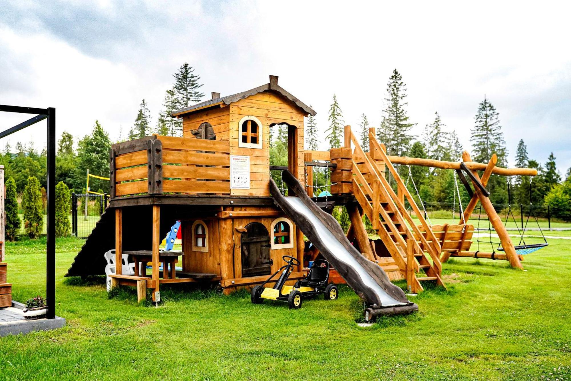 Gosciniec Kukulka Z Jacuzzi Panzió Zakopane Kültér fotó