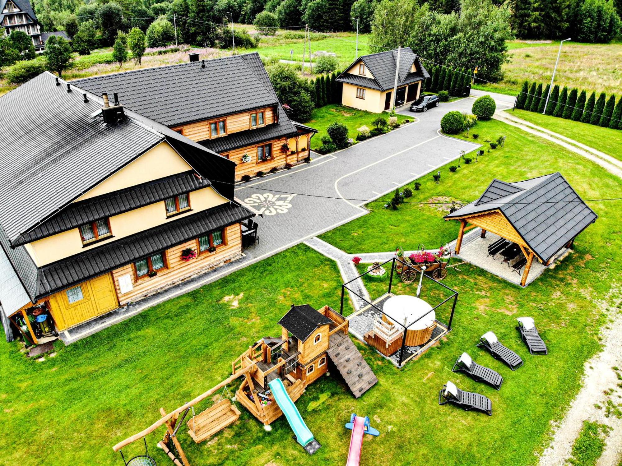 Gosciniec Kukulka Z Jacuzzi Panzió Zakopane Kültér fotó