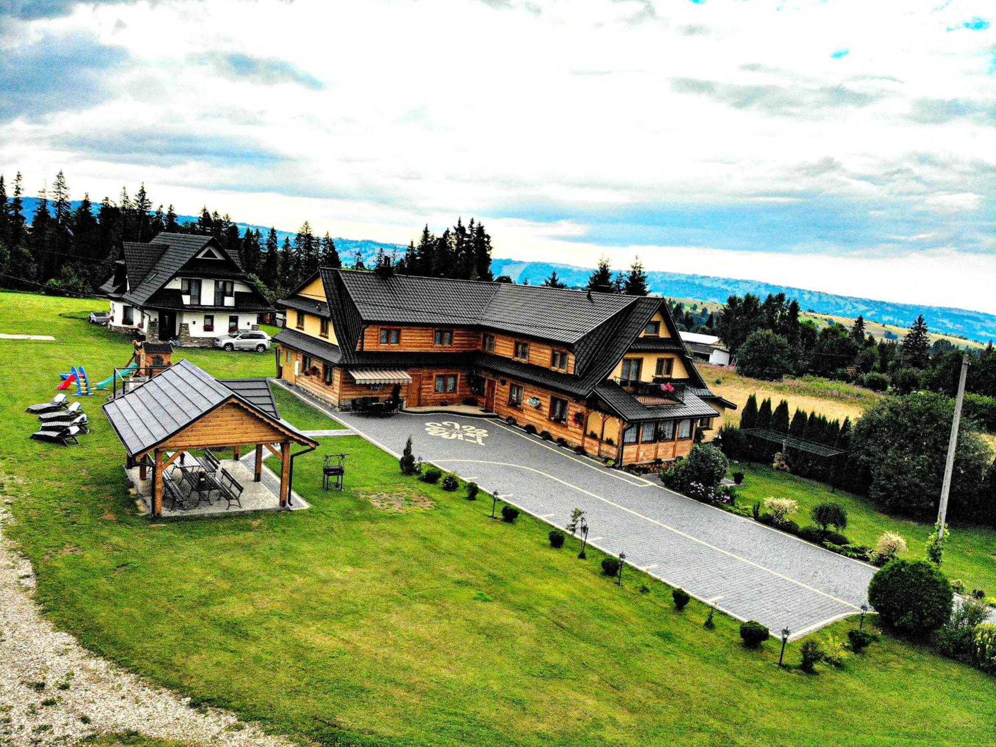 Gosciniec Kukulka Z Jacuzzi Panzió Zakopane Kültér fotó