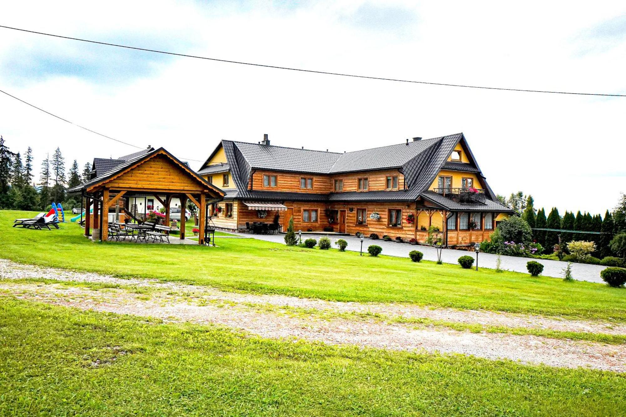 Gosciniec Kukulka Z Jacuzzi Panzió Zakopane Kültér fotó