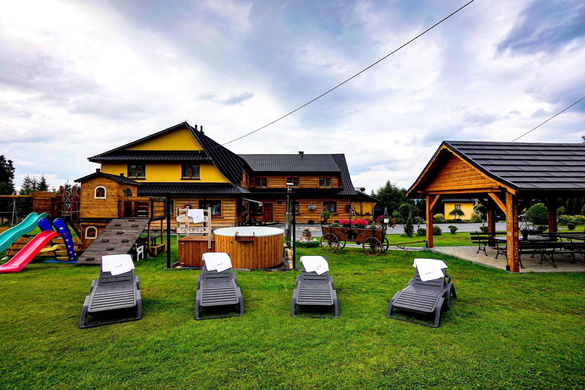 Gosciniec Kukulka Z Jacuzzi Panzió Zakopane Kültér fotó