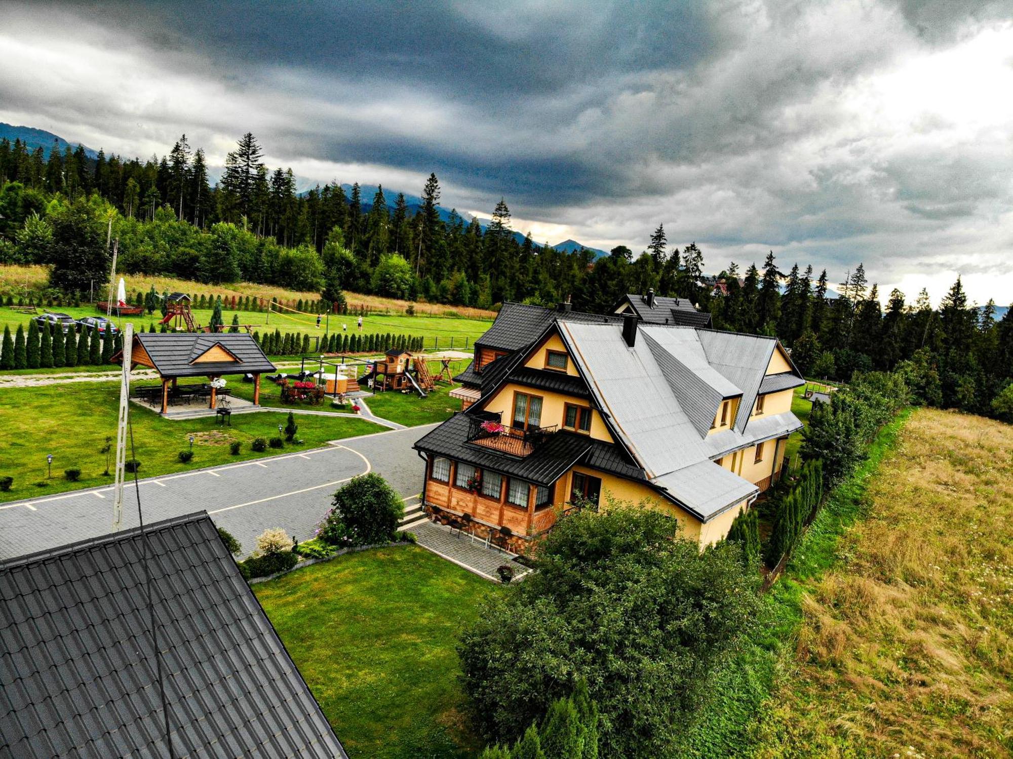 Gosciniec Kukulka Z Jacuzzi Panzió Zakopane Kültér fotó