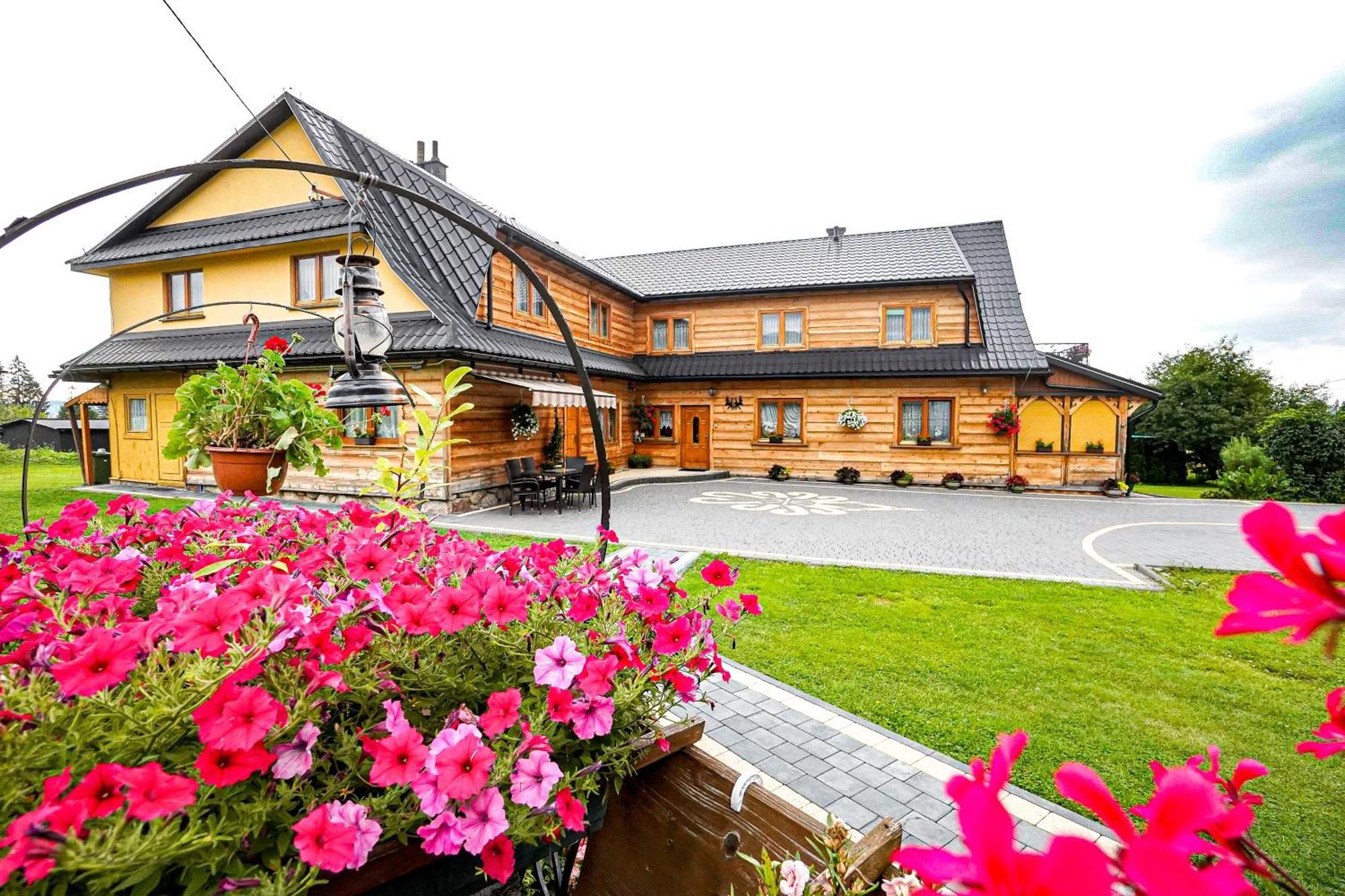 Gosciniec Kukulka Z Jacuzzi Panzió Zakopane Kültér fotó