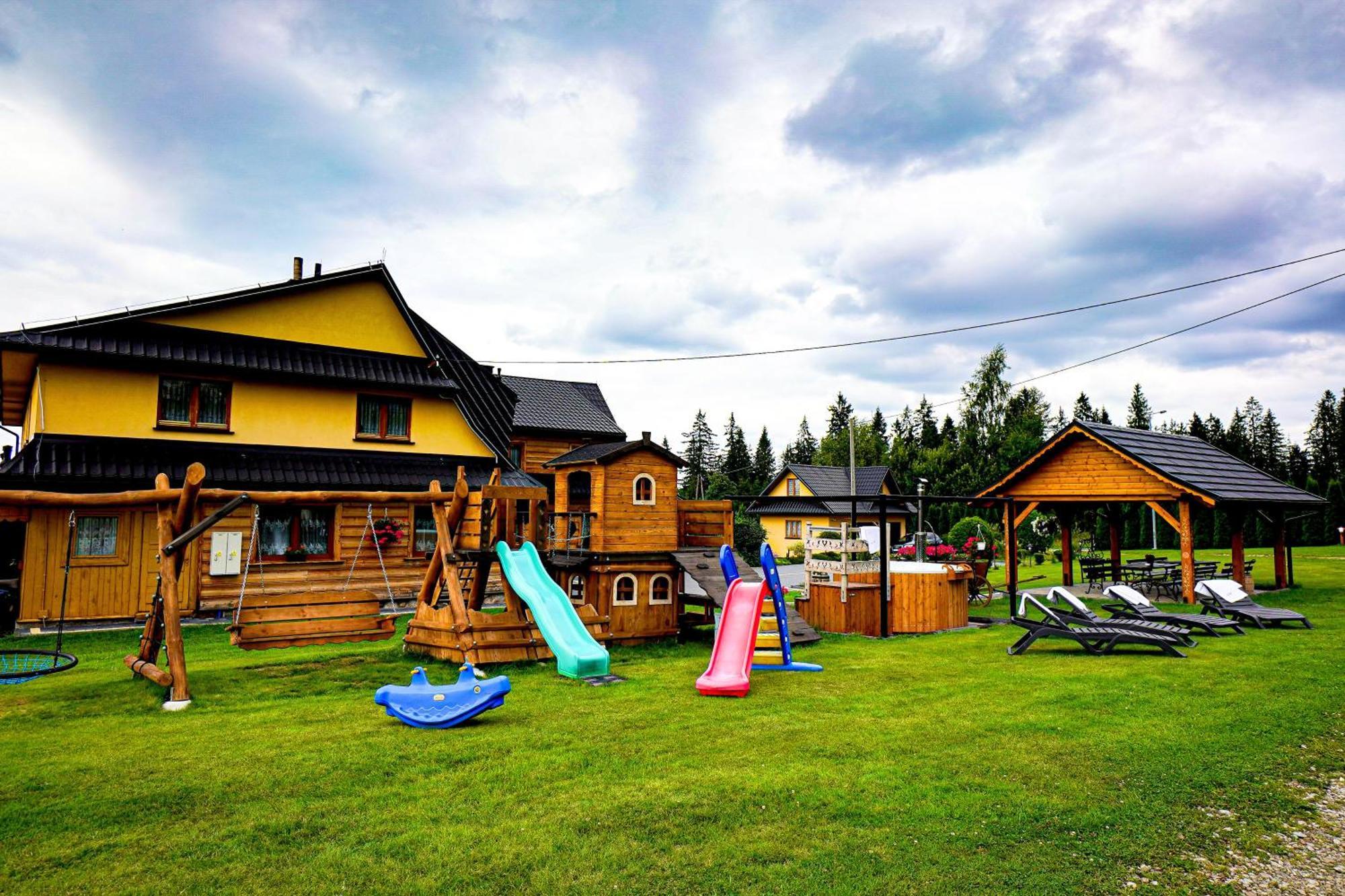 Gosciniec Kukulka Z Jacuzzi Panzió Zakopane Kültér fotó